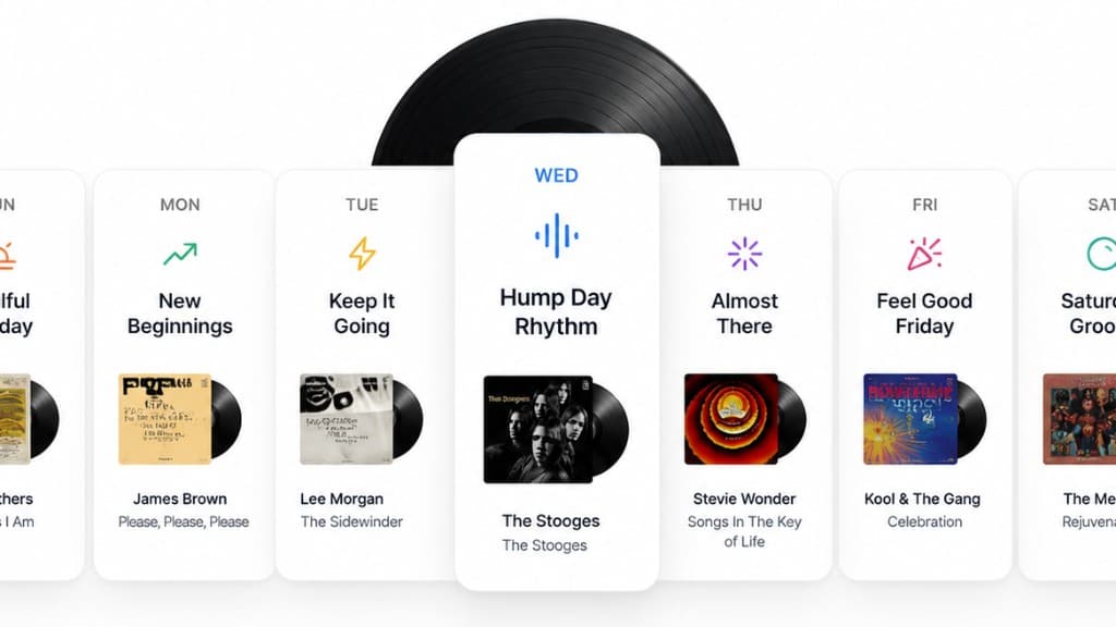 Daily Vinyl Recommender project preview